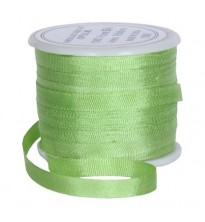 #642 Lime Green Silk Ribbon 